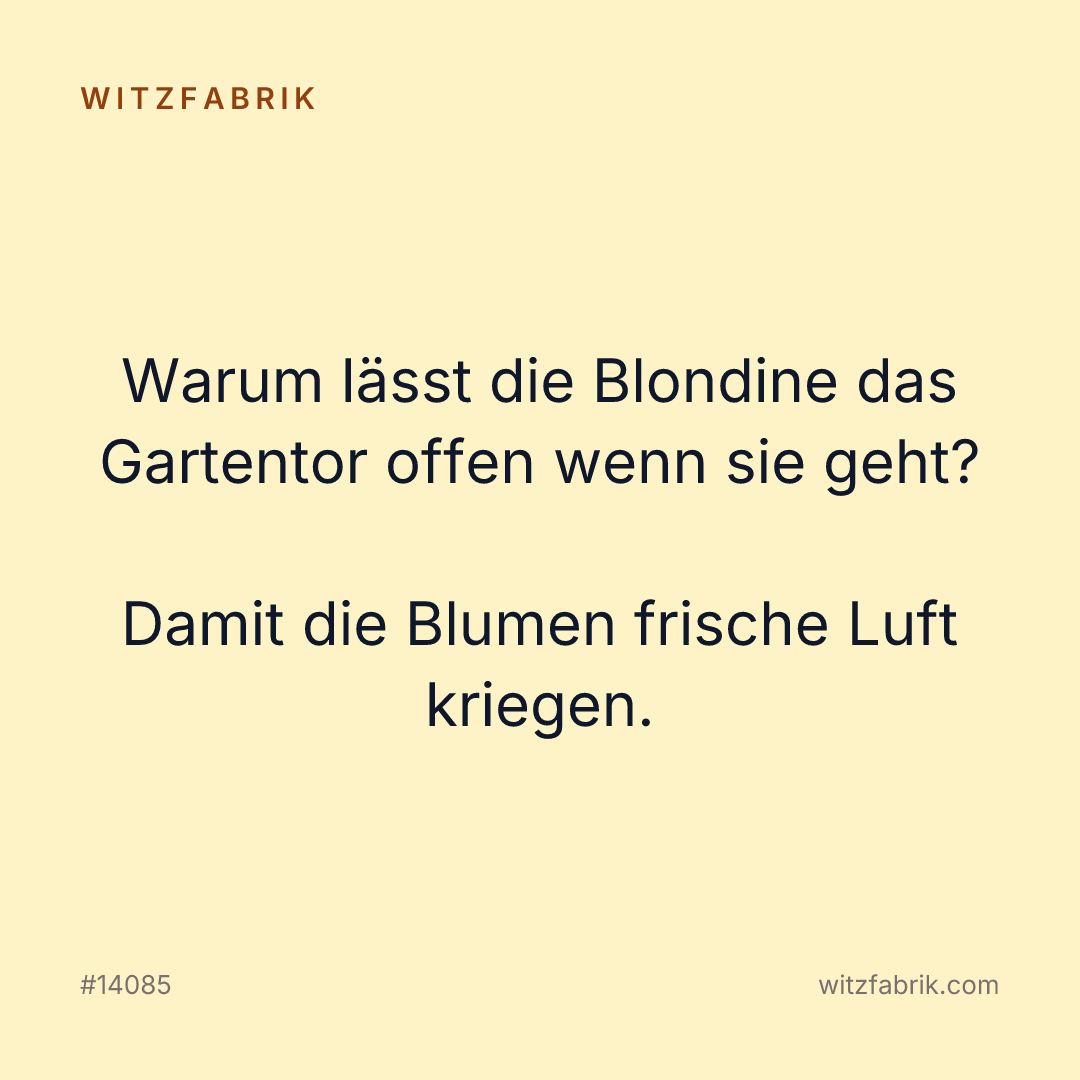 Witzfabrik-Bild zu Witz #14085