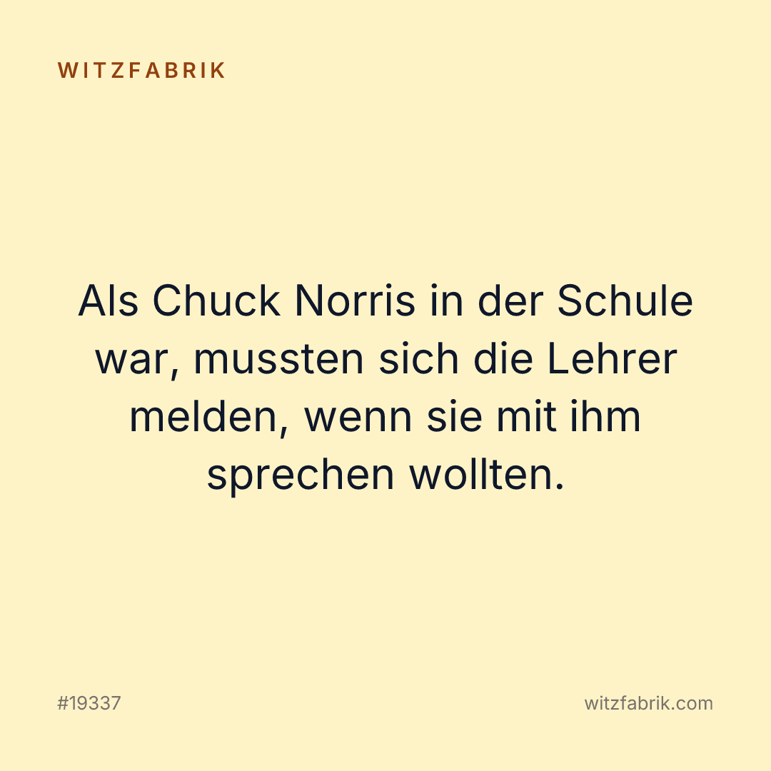 Witzfabrik-Bild zu Witz #19337