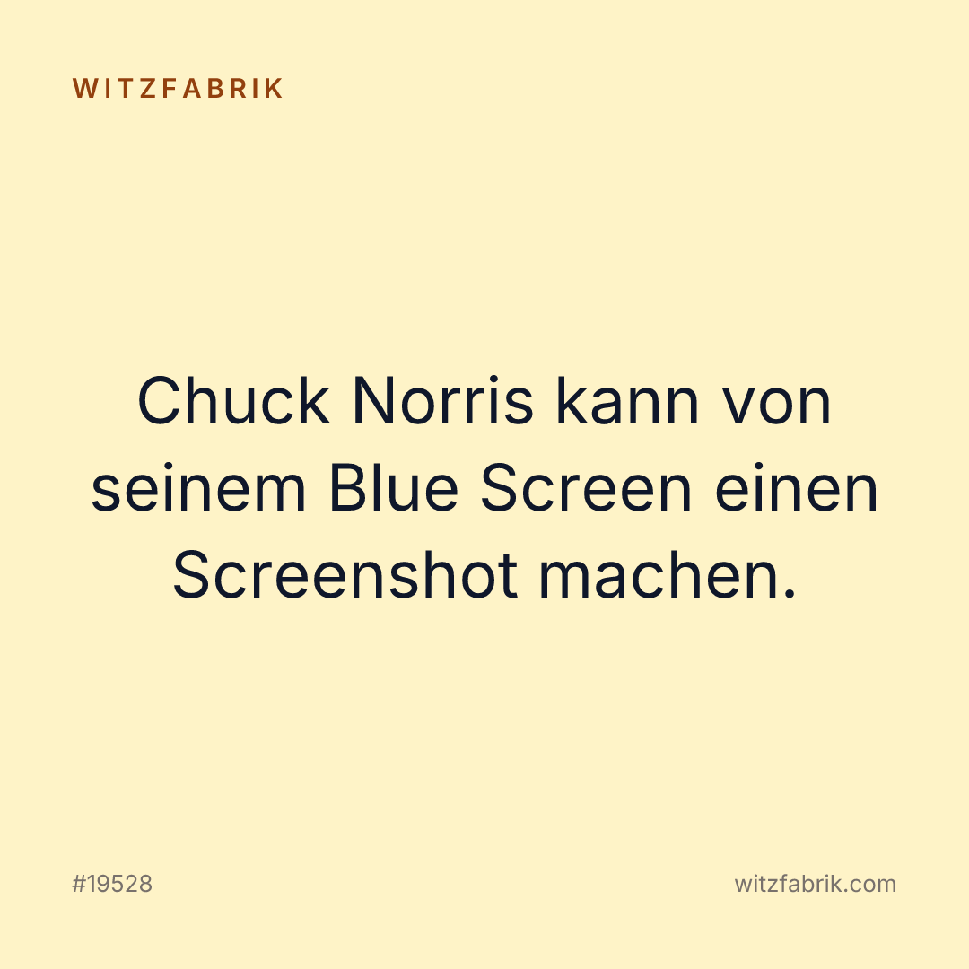 Witzfabrik-Bild zu Witz #19528