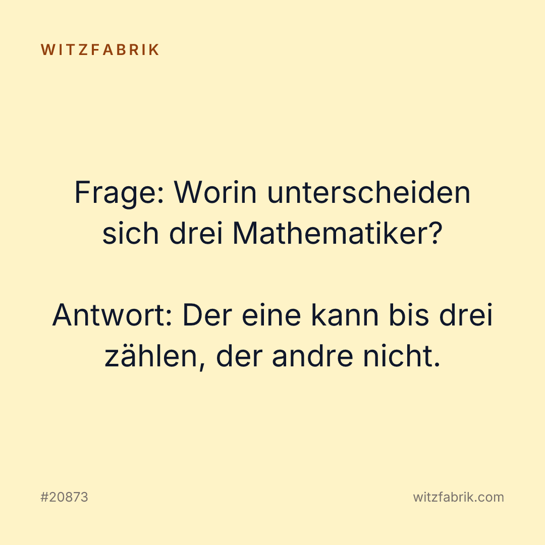 Witzfabrik-Bild zu Witz #20873
