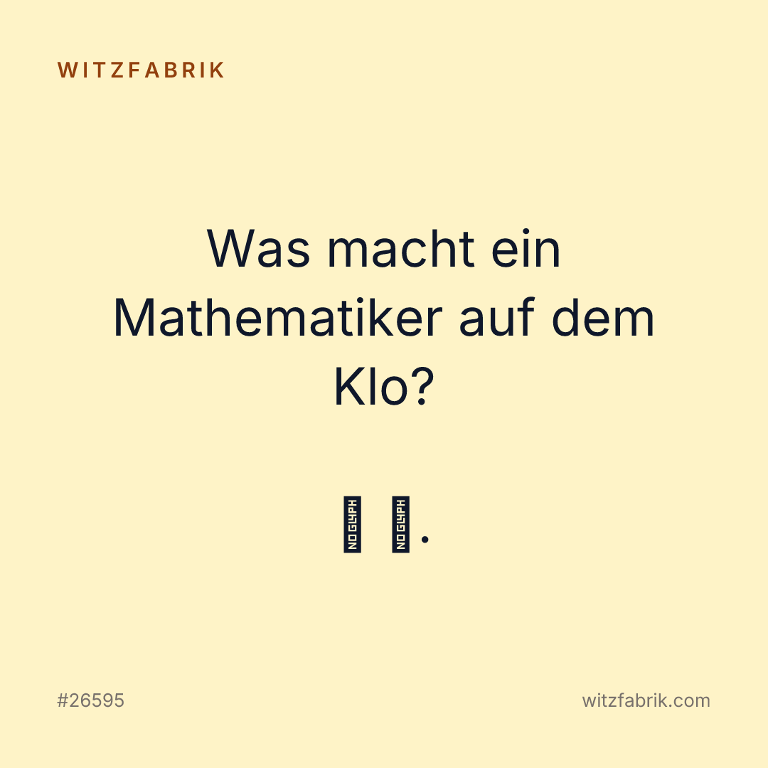 Witzfabrik-Bild zu Witz #26595