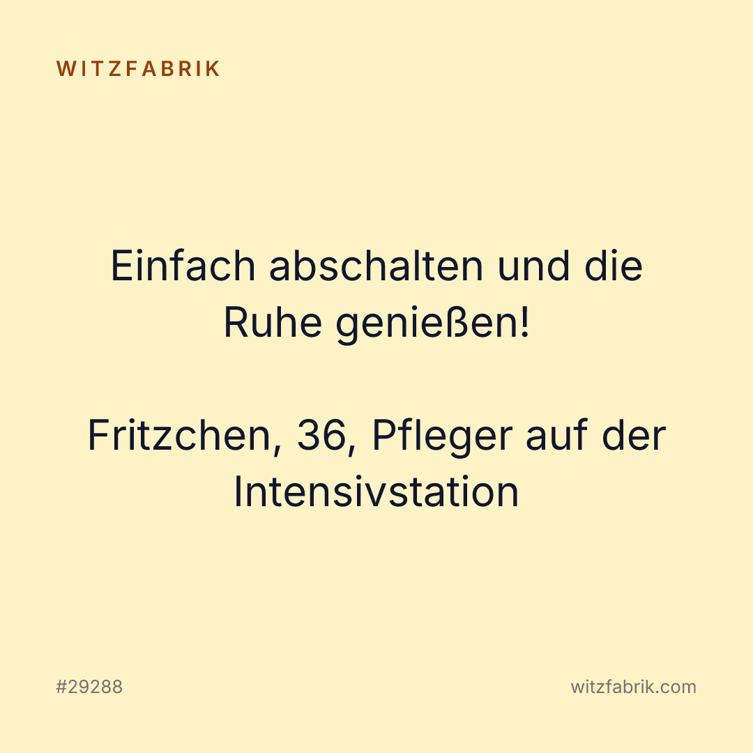 Witzfabrik-Bild zu Witz #29288