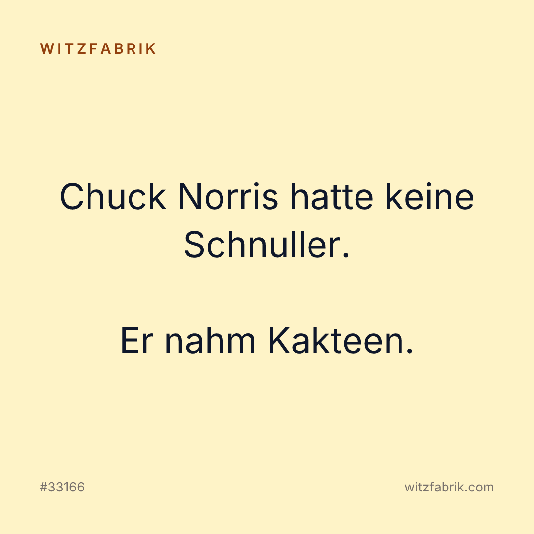 Witzfabrik-Bild zu Witz #33166