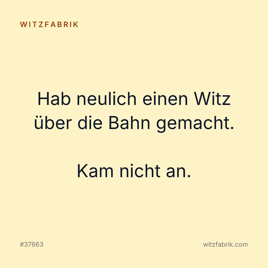 Witzfabrik-Bild zu Witz #37663
