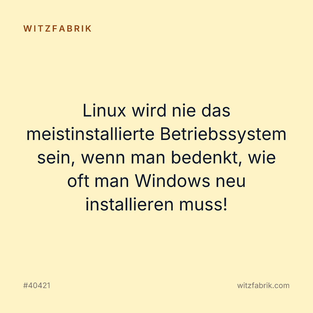 Witzfabrik-Bild zu Witz #40421