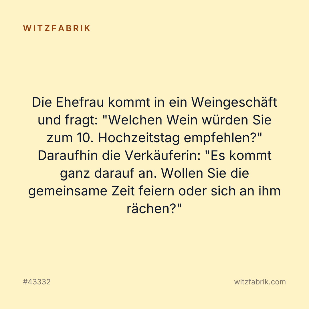 Witzfabrik-Bild zu Witz #43332