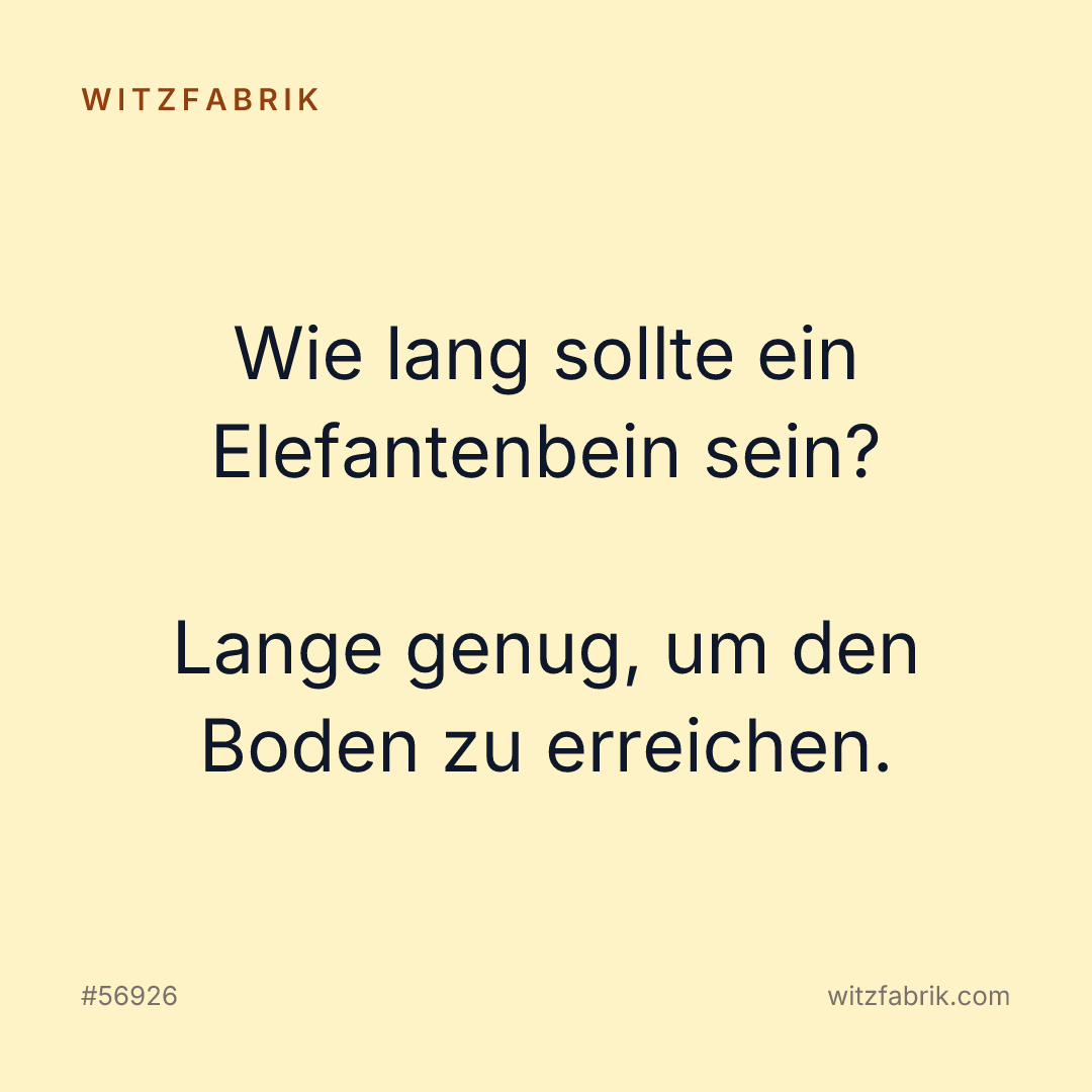 Witzfabrik-Bild zu Witz #56926