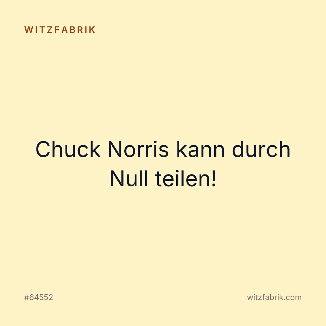 Witzfabrik-Bild zu Witz #64552