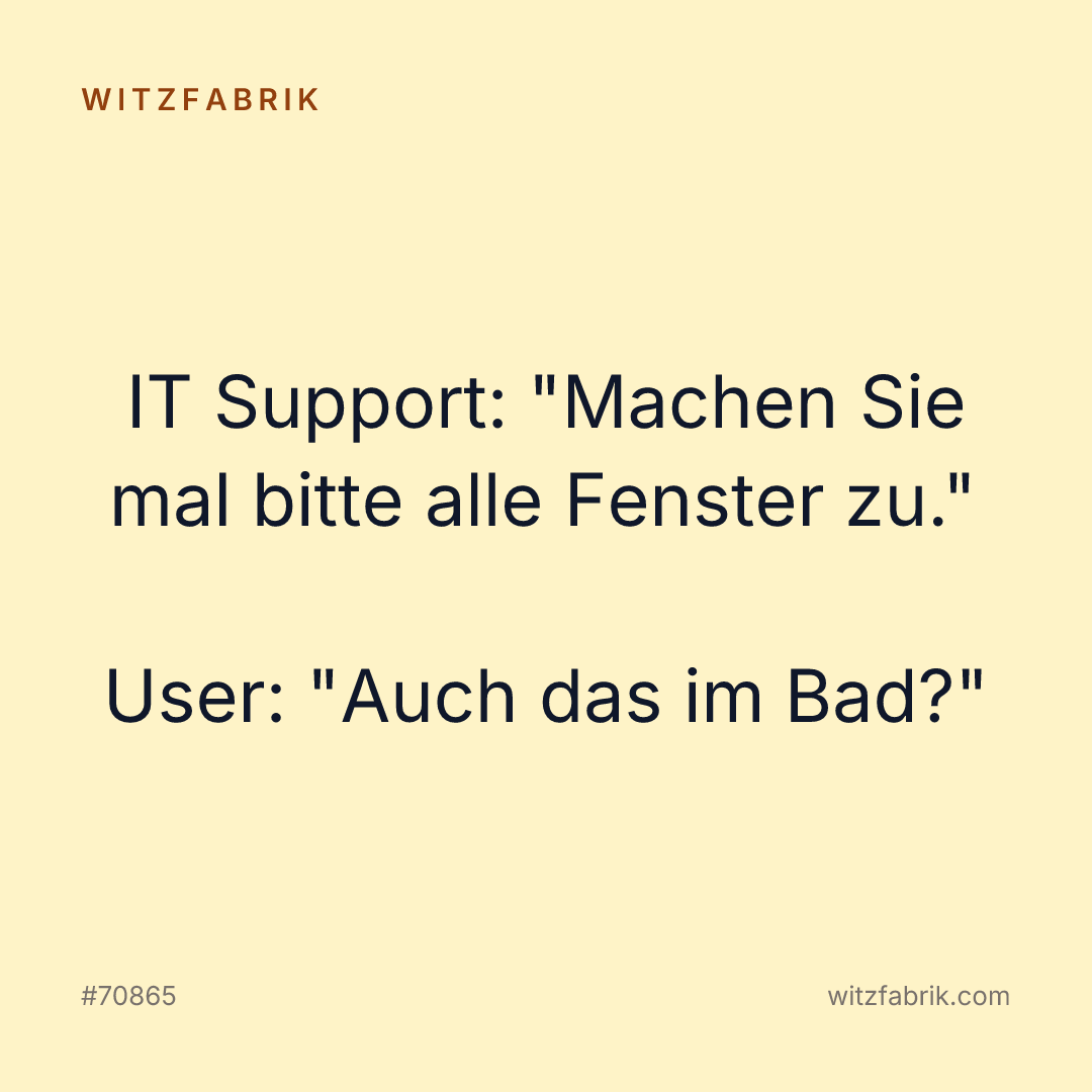 Witzfabrik-Bild zu Witz #70865