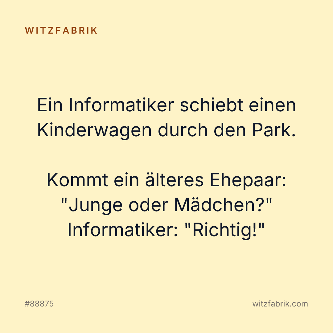 Witzfabrik-Bild zu Witz #88875